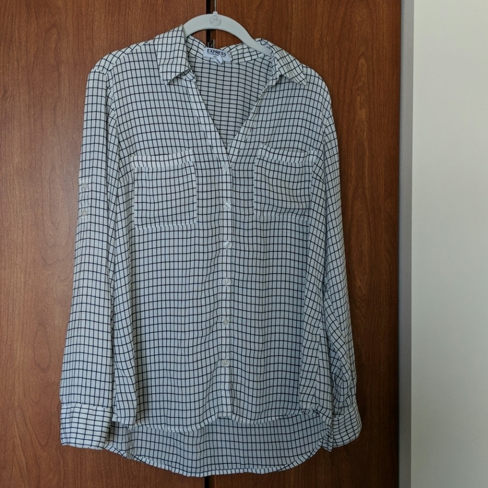 Express L Window Pane Portofino Shirt